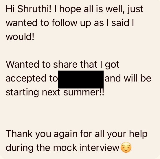 CRNA school acceptance